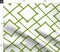Chinoiserie Spring Green Classic Geometric Custom Printed Fabric by Spoonflower Various Fabrics by the Yard or Fat Quarter